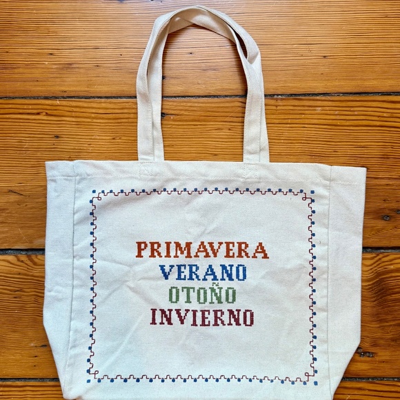 Sezane x Lucia Vergara Tote Bag - Picture 1 of 2